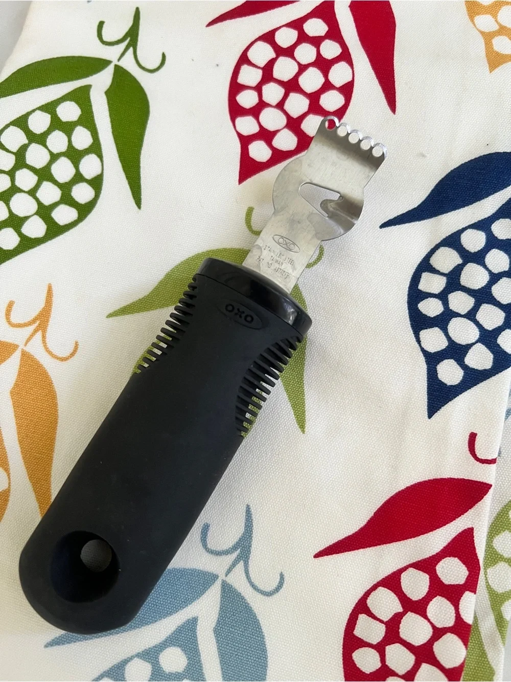 OXO Good Grips Citrus Zester with Channel Knife, Stainless Steel